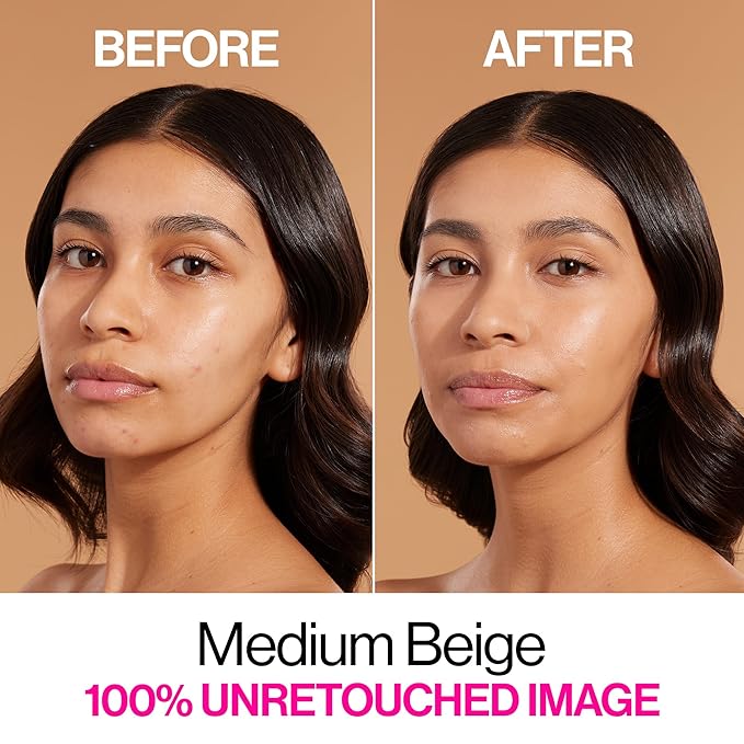 wet n wild Bare Focus Skin Tint, 5% Niacinamide Enriched, Buildable Sheer Lightweight Coverage, Natural Radiant Finish, Hyaluronic & Vitamin Hydration Boost, Cruelty-Free & Vegan - Medium Beige-VivaGrace Women