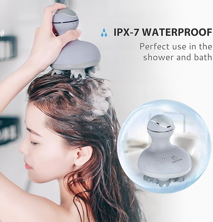 COMFIER Electric Scalp Massager Hair Growth,Handheld Head Massager for Headaches,84 Massage Nodes,Hair Massager,Deep Kneading and Stress Relief,Head Scratcher,Ideal Gifts for Mom,Dad,Women,Men-VivaGrace Women