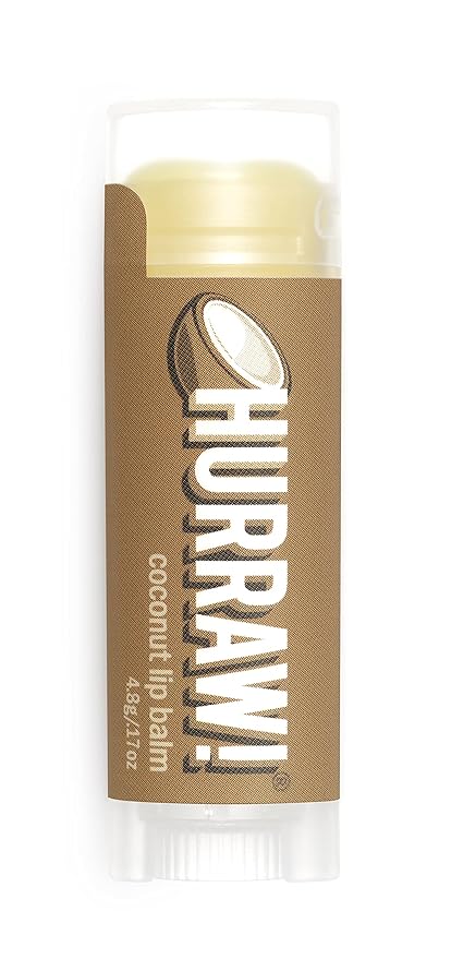 Hurraw! Coconut Lip Balm: Organic, Certified Vegan, Cruelty and Gluten Free. Non-GMO, 100% Natural Ingredients. Bee, Shea, Soy and Palm Free. Made in USA-VivaGrace Women