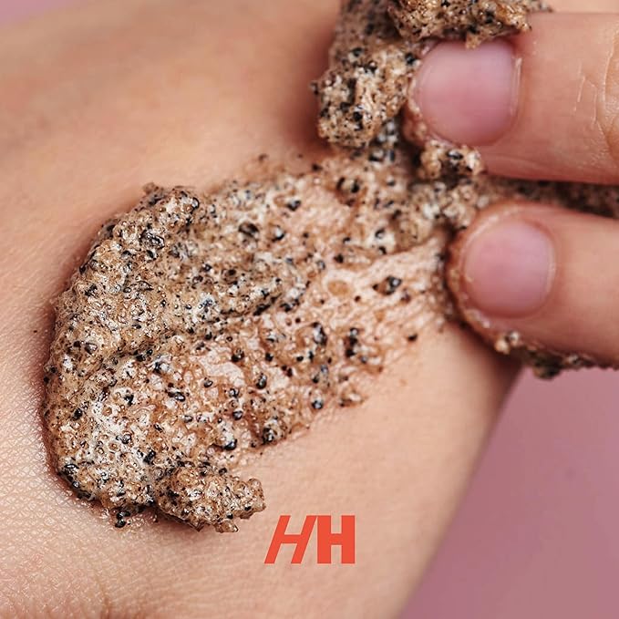 Coffee Scrub Foot & Body Exfoliator Infused with Vitamin E and Orange Peel Natural Exfoliating Sugar Body Scrub for Toning Cellulite Skin Care by Handmade Heroes-VivaGrace Women