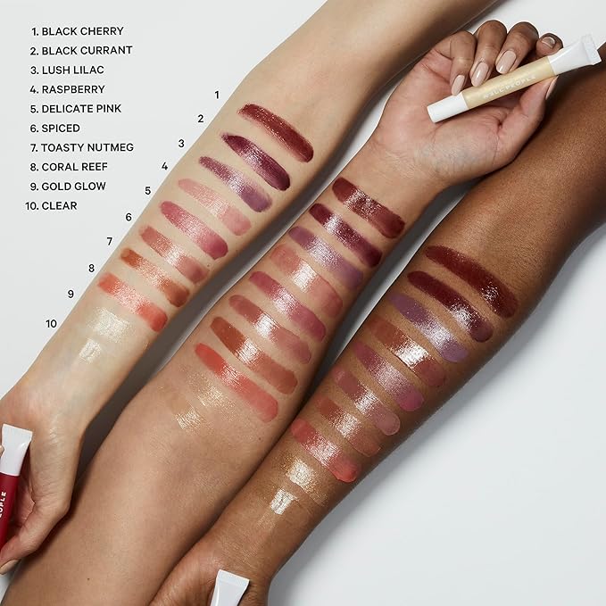 Well People Lip Nurture Hydrating Balm, Lip Balm For Hydration & Vibrant Sheer Color, Soothes & Softens Lips, Vegan & Cruelty-free, Black Cherry-VivaGrace Women