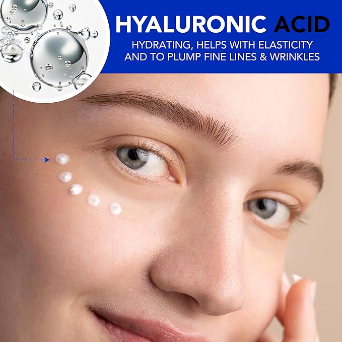 Glow Eye Elixir - .338 Oz Eye Serum with Roller Ball Applicator - Under Eye Serum for Dark Circles and Puffiness - Hydrating Eye Cream for Men and Women to Smooth Fine Lines and Wrinkles-VivaGrace Women