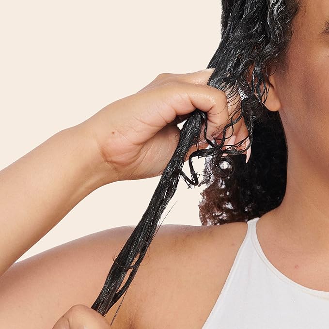 Carol's Daughter Goddess Strength True Stretch Defining Hair Cream For Waves, Coils and Curls, Curl Defining Cream with Castor Oil, 6.8 Fl Oz-VivaGrace Women