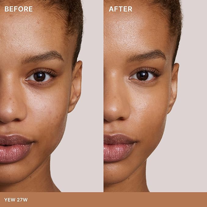 ILIA - Skin Rewind Complexion Stick - Foundation + Concealer + Skincare | Non-Toxic, Vegan, Cruelty-Free, Clean Makeup (27W - Yew, 0.35 oz | 10 g)-VivaGrace Women