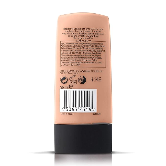 Max Factor Lasting Performance Long Lasting Foundation 101 Ivory Beige-VivaGrace Women