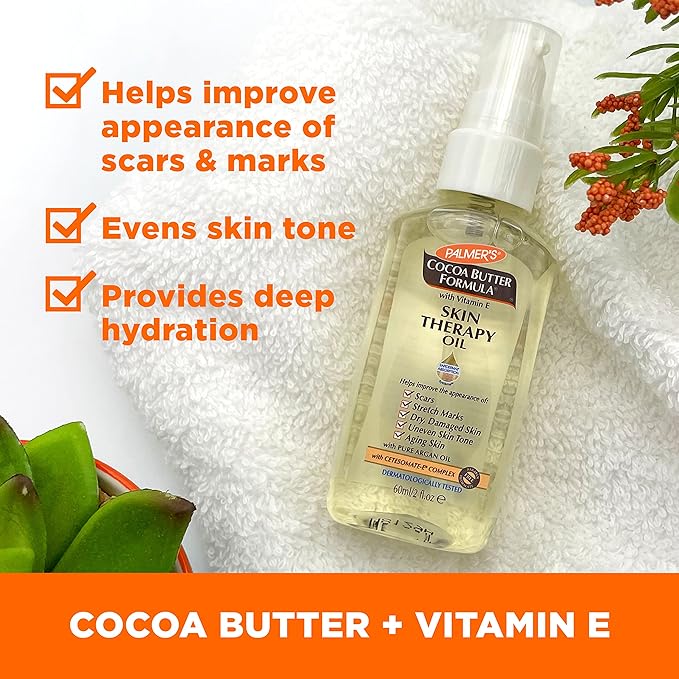 Palmer's Cocoa Butter Formula Pregnancy Skin Care Kit for Stretch Marks and Scars, Dermatologist Approved, Gift for Mom to Be, 4 Piece Full Size Set-VivaGrace Women