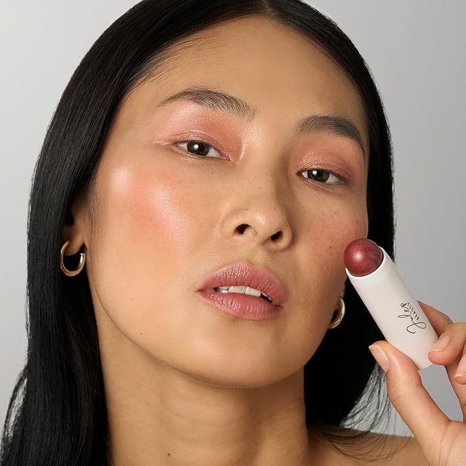 Julep Skip The Brush Cream to Powder Blush Stick - Desert Rose - Blendable and Buildable Color - 2-in-1 Blush and Lip Makeup Stick-VivaGrace Women