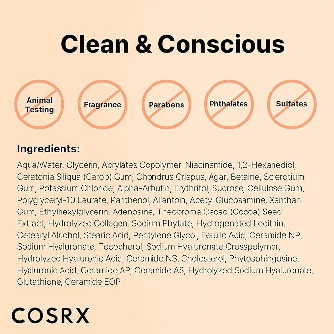 COSRX The Alpha-Arbutin Discoloration Care Hydrogel Face Masks Skincare 3 EA, Collagen Face Mask, Travel Essentials, Overnight Face Mask, Korean SkinCare-VivaGrace Women