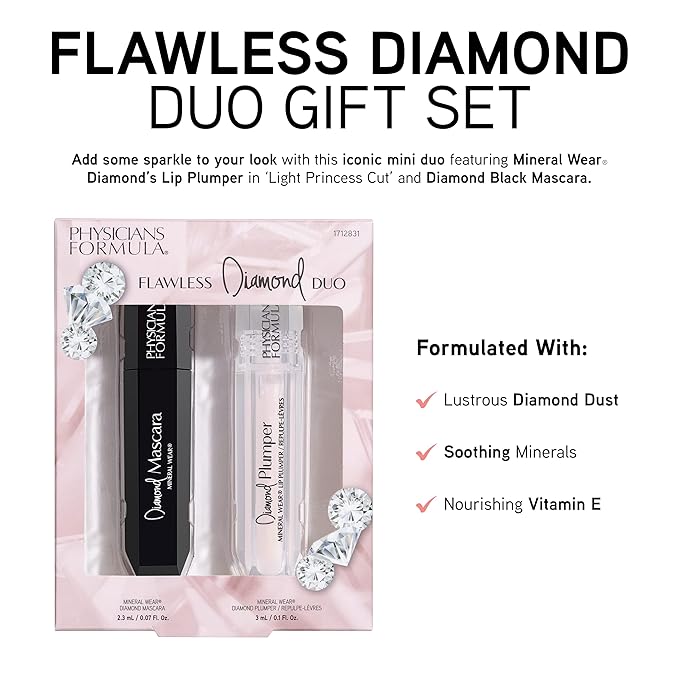 Physicians Formula Holiday Gift Sets Flawless Diamond Duo,2 Pack-VivaGrace Women