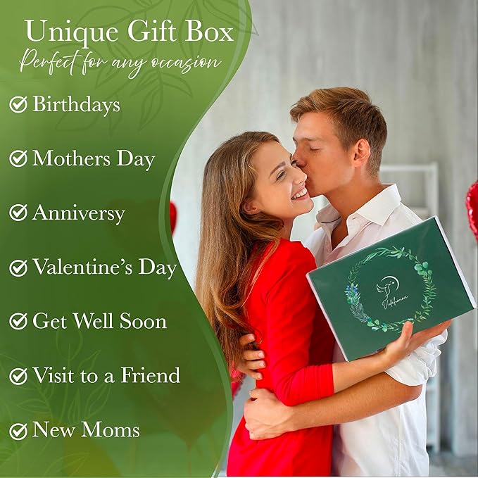 Spa Box Gift Set for Women, Spa Gift Baskets for Women, Self Care Gifts for Women, Get Well Soon Gift Baskets for Women, Spa Kit For Women, Care Package for Women, Gift Sets for Her, Sister, Mom.-VivaGrace Women