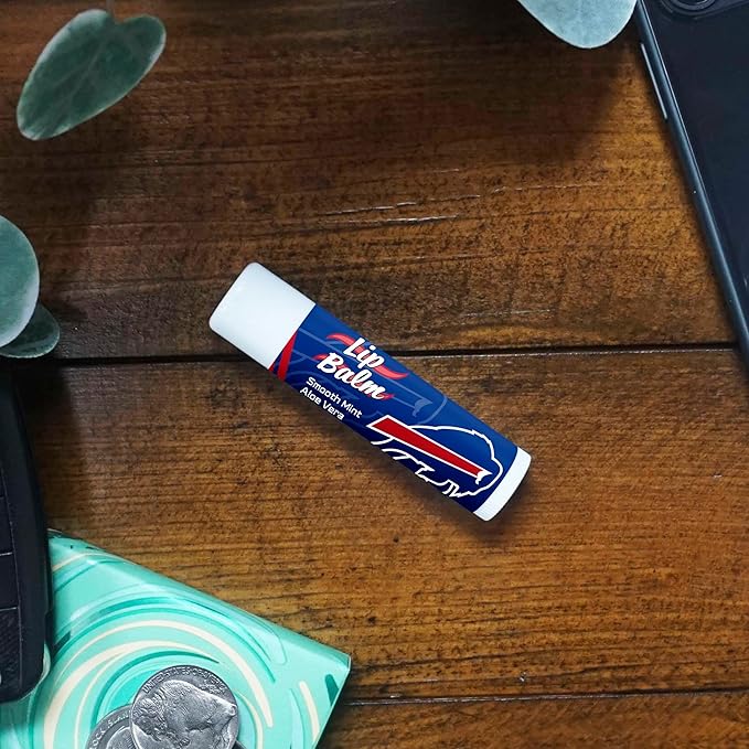 FANMATS 34618 Buffalo Bills Smooth Mint SPF 15 Lip Balm-VivaGrace Women