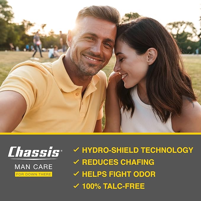 Chassis Gift Set with Flushable Foam, Premium Body Powder, and Shower Primer, Body Powder, Body Wash, and Flushable Wipe Alternative-VivaGrace Women