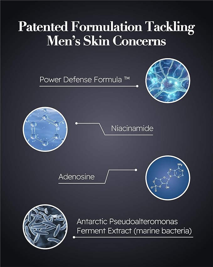 ISA KNOX Age Focus Homme (Premium Skincare Gift Set, 12.2fl oz) - Even Skin Tone & Wrinkle Care. Toner and Lightweight Moisturizer Set , Niacinamide, Adenosine | Korean Skincare,-VivaGrace Women