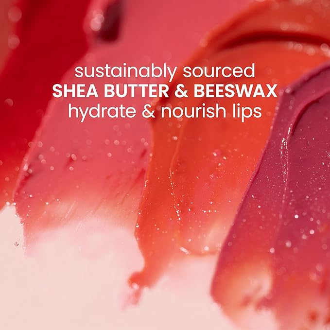 Burt's Bees Lip Tint Balm with Long Lasting 2 in 1 Duo Tinted Balm Formula, Color Infused with Deeply Hydrating Shea Butter for a Natural Looking Buildable Finish, Raspberry Zinnia (2-Pack)-VivaGrace Women