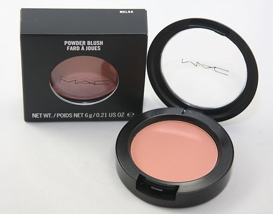 MAC Powder Blush MELBA (Soft coral-peach), 6 g/ 0.21 US oz-VivaGrace Women