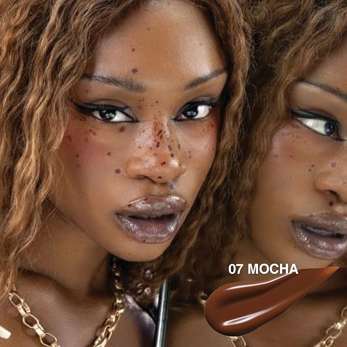 Matte Foundation Money - Long-Lasting Makeup Foundation with Flawless & Buildable Coverage - Liquid Foundation for All Skin Types (Mocha)-VivaGrace Women