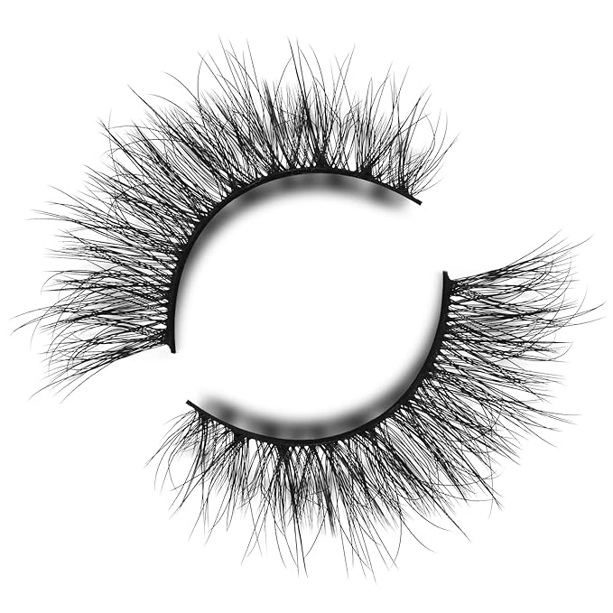 Fake Lashes Natural Wispy Lashes Airy Volume Faux Mink Lashes Fluffy Long False Eye Lashes Sets Pack 18MM Reusable Eyelashes A05-VivaGrace Women