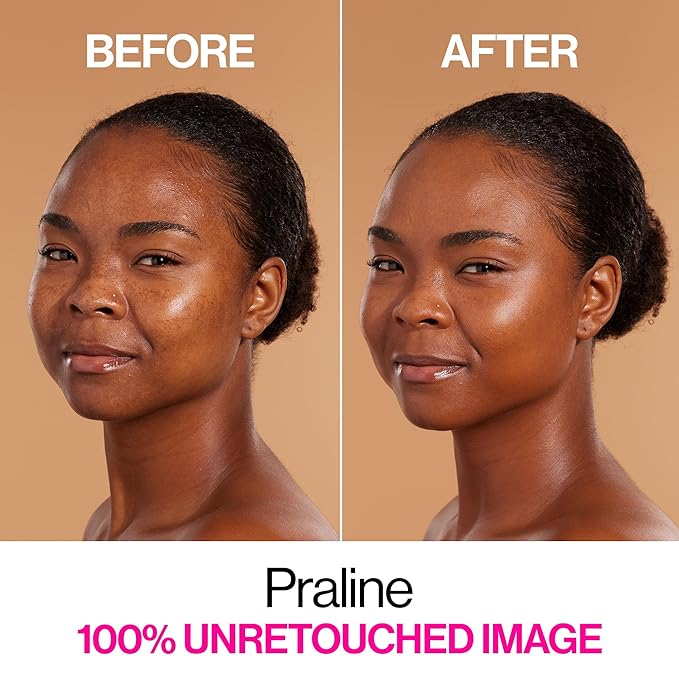 wet n wild Bare Focus Skin Tint, 5% Niacinamide Enriched, Buildable Sheer Lightweight Coverage, Natural Radiant Finish, Hyaluronic & Vitamin Hydration Boost, Cruelty-Free & Vegan - Praline-VivaGrace Women