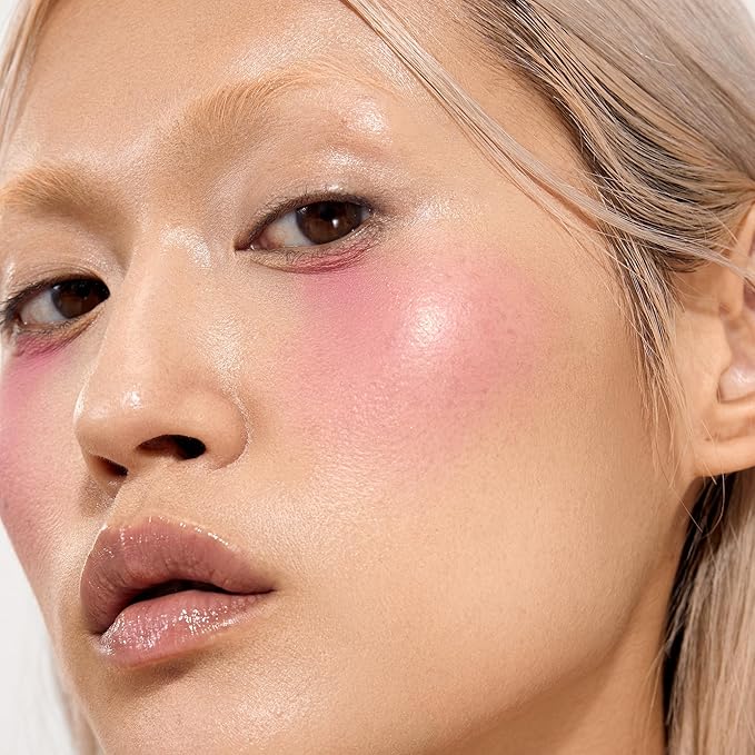 Blush Duo Aureole - High Pigmented Pink Blush for Cheeks - Blush Powder with Matte Finish - Easy-to-Blend Texture - Mix or Use Separately, 0.53 Oz-VivaGrace Women