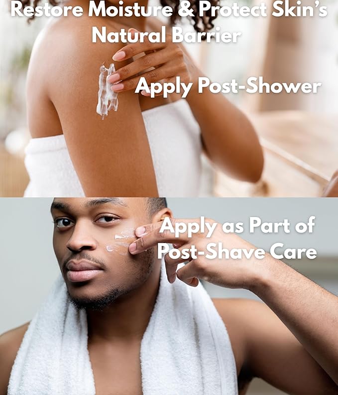 Ultra Moisturizing & Hydrating Body Butter Cream with Botanical Oils, Natural Ceramides, Hyaluronic Acid, Squalane, Cupuacu & Mango Butters-Heal, Soften & Repair Dry Skin 8oz-VivaGrace Women