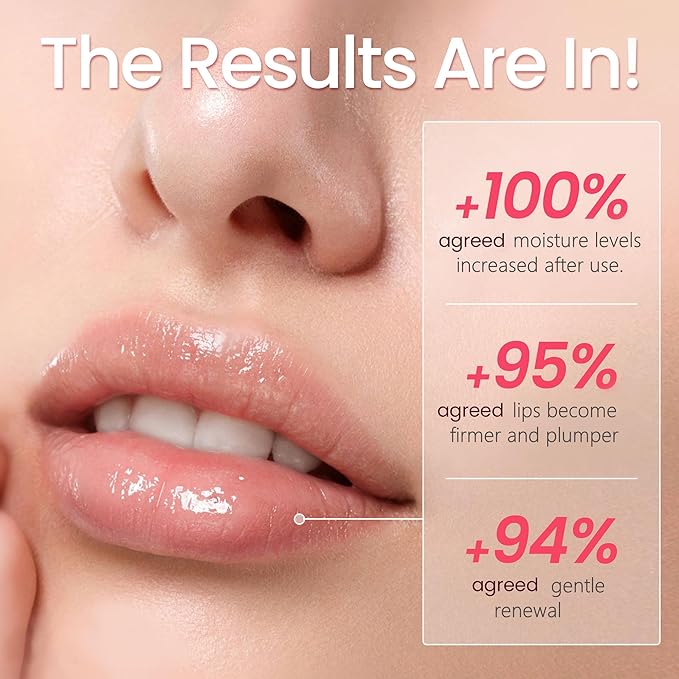 Lip Mask, Collagen Hydrating Lip Balm, Overnight Moisture Lip Butter with Hyaluronic Acid & Aloe Vera, Sleeping Nourishing Lip Butter Balm-VivaGrace Women