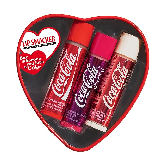 Lip Smacker Valentine's Day Collection Coca-Cola Lip Balm Tin-VivaGrace Women