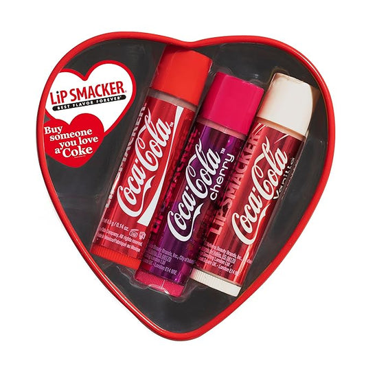 Lip Smacker Valentine's Day Collection Coca-Cola Lip Balm Tin-VivaGrace Women
