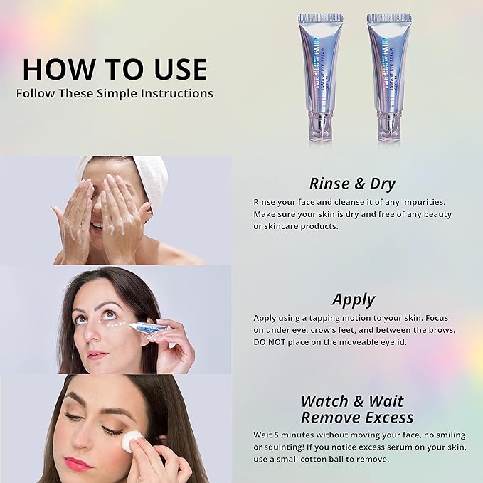 Eye Repair Serum (10g) - Under Eye Cream for Dark Circles to Reduces Eye Bags, Puffiness and Wrinkles - Eye Cream (2 pack)-VivaGrace Women