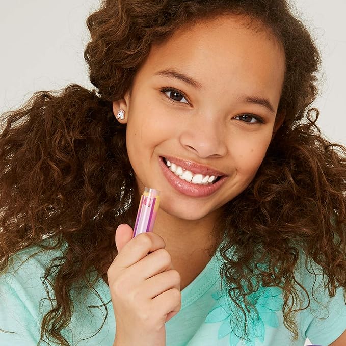 Just My Style Layered Lip Balm by Horizon Group USA, DIY 5 Shimmering Lip Balms, Mix Fruity Flavors To Make Your Own Unique Lip Balm. Strawberry, Tropical Fruit & Very Berry-VivaGrace Women