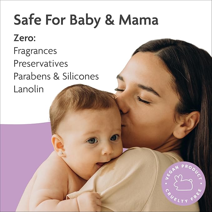 TriLASTIN-SR Intensive Stretch Mark Cream (5.5oz) Bundle with Nipple & Lip Balm (3pk) | Fast-Acting Stretch Marks Cream with Absorption Enhancing Serum | Breastfeeding & Ingesting Safe Balm-VivaGrace Women