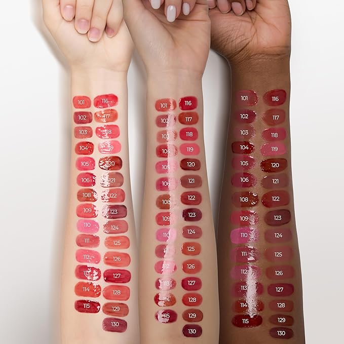 Laka Fruity Glam Lip Tint Mini, Glowing Lip Stain with Wide Color Spectrum, Hydrating & Lightweight Texture, Long-Lasting Bold Stain, Non-Sticky, Vegan, K-Beauty (#127 Rose)