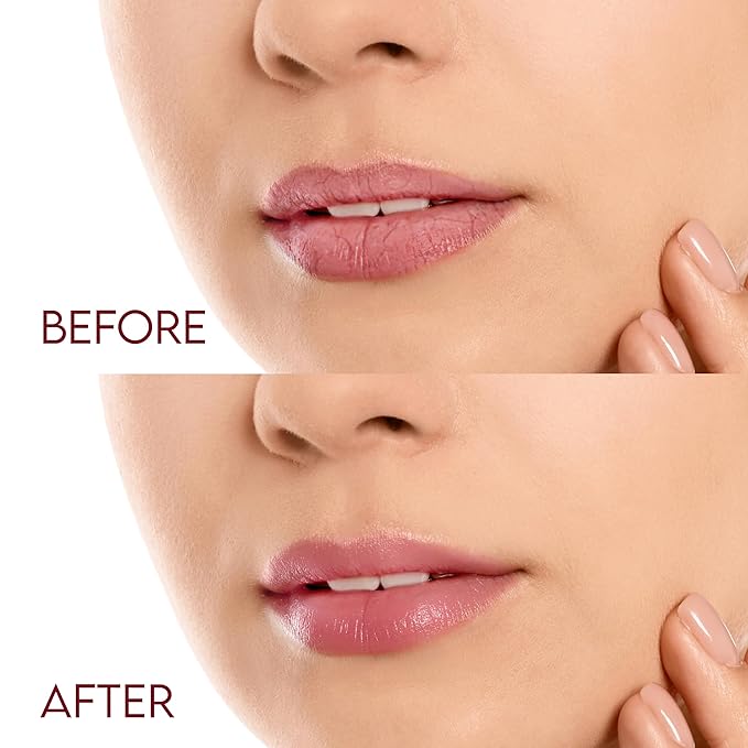 OrganiLip USDA Certified Organic Lip Balm for Nourishing Cracked or Dry Lips - All-Day Ultra Moisturizing Lip Care in Oval Shaped Tubes - 3-Pack (Cherry)-VivaGrace Women