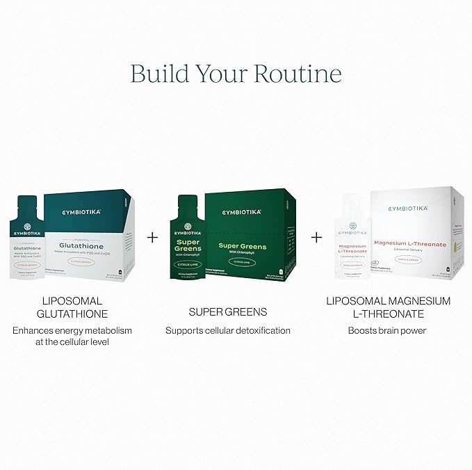 CYMBIOTIKA Liposomal Glutathione Supplement – PQQ, CoQ10 & Antioxidants for Detox, Brain, Energy, Immune Support – Advanced Absorption for Cellular Health & Longevity, Citrus Berry, 2 Month Supply-VivaGrace Women