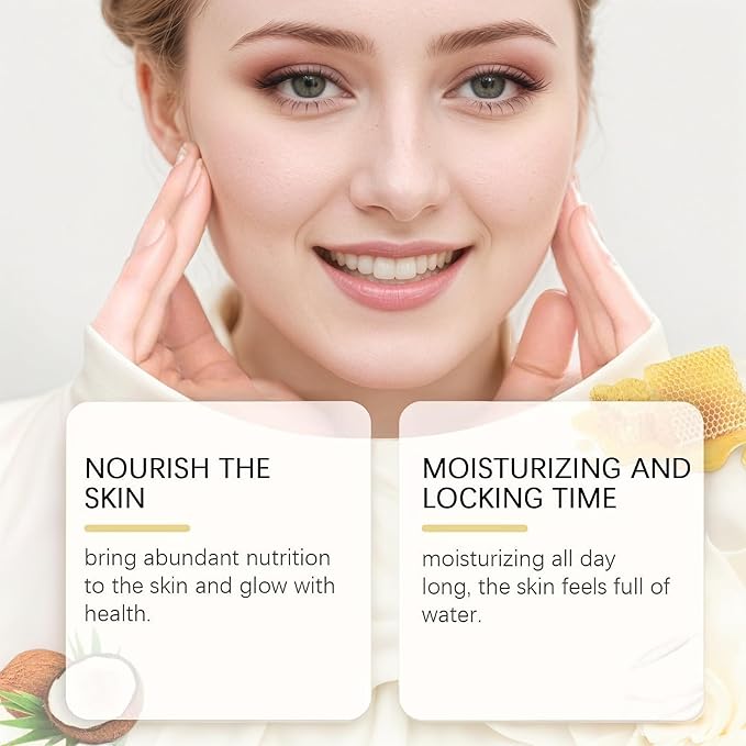 Organic Grass Fed Whipped Tallow and Honey Balm 4oz - Facial Cream, Lip Moisturizer, Body Balm-VivaGrace Women