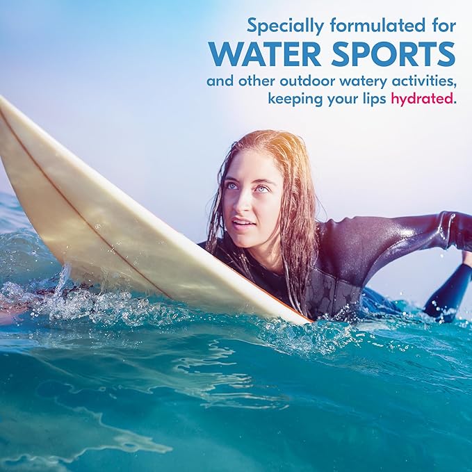 Moisturizing SPF 44 Lip Balm - Spf Lip Balm with Vitamin E | Broad Spectrum | Moisturizing | Vegan | Water Resistant Vanilla Flavor | 0.15 oz | 3 Pack-VivaGrace Women