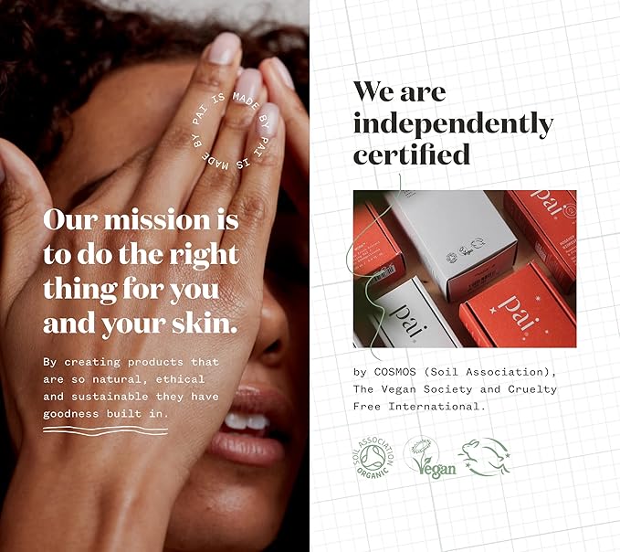 Pai Skincare London | DOUBLE CLEANSE - FROM LONDON WITH LOVE Beauty Gift Set. Organic Face Wash, Makeup Remover & Headband, Suitable for Sensitive Skin & All Skin Types. Made In London.-VivaGrace Women