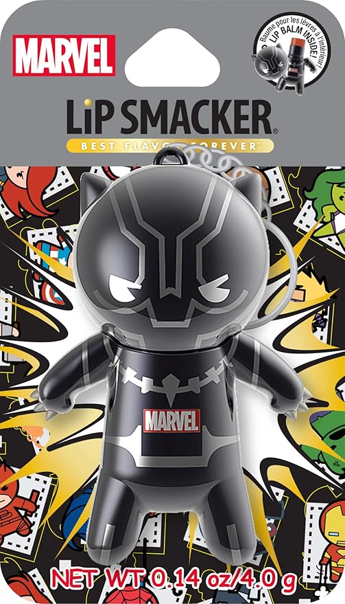 Lip Smacker Marvel, keychain, lip balm for kids - Black Panther-VivaGrace Women