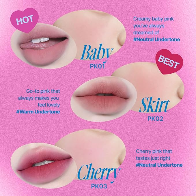 Lip&Cheek Blurry Pudding Pot | Blushed Moment - Crush | Makeup Blush, Buildable Lightweight, Multi-Use Soft Matte Finish | 5g-VivaGrace Women