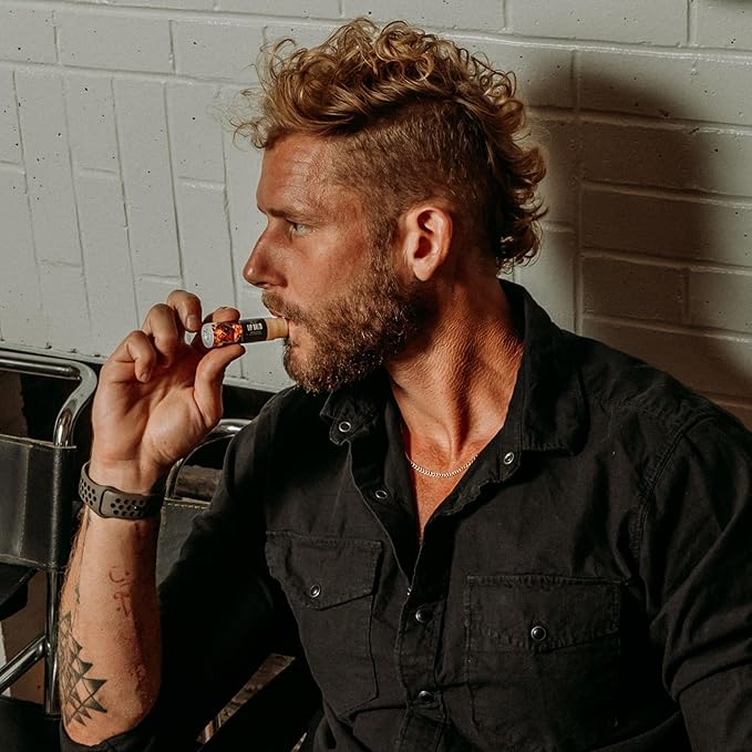 18.21 Man Made Lip Balm - Original Old Fashioned Flavor, Lip Protectant Hydrates & Moisturizes with Beeswax, Cocoa Butter & Vitamin E-VivaGrace Women