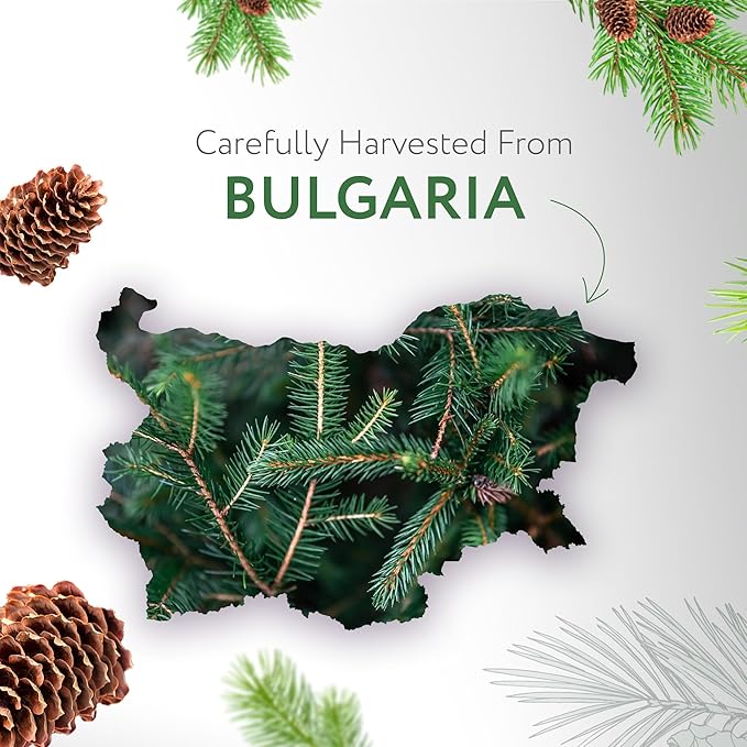 HBNO Fir Needle Essential Oil - 1 oz (30ml) Travel Size - Natural Fir Needle Oil - Perfect for Cleaning, Aromatherapy, DIY, Soap & Diffuser-VivaGrace Women