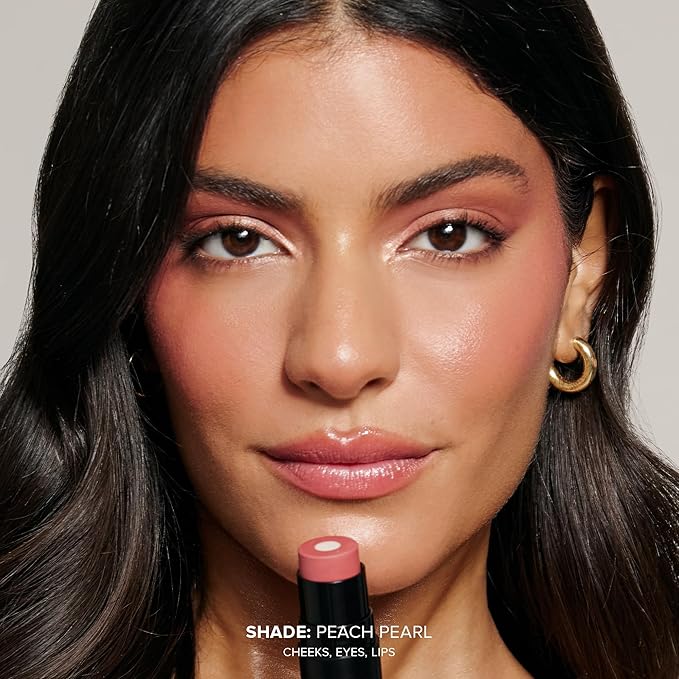 Nudies Matte + Glow Core All Over Face Blush Color - Peach Pearl-VivaGrace Women