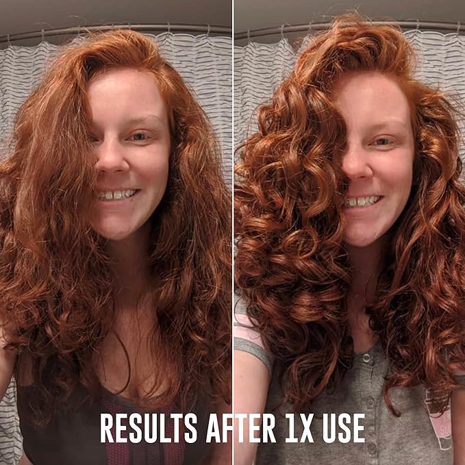 Love Ur Curls - Shampoo & Conditioner Set with All in One Curl Cream Styler for Wavy Hair, 3 Step System for Repair and Moisturizing-VivaGrace Women