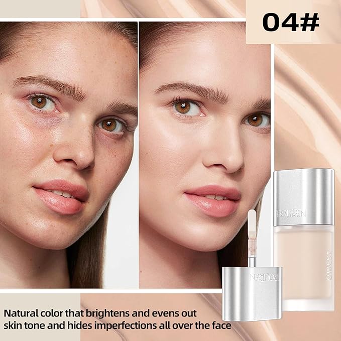 AKARY Moisturizing Precision Concealer, Lightweight & Breathable Cover-up Cream Moist Concealer, Cover Dark Circles Multi-Use Camouflage Cream, Creamy Texture Full Coverage Conceals(01#Pinkish White)-VivaGrace Women