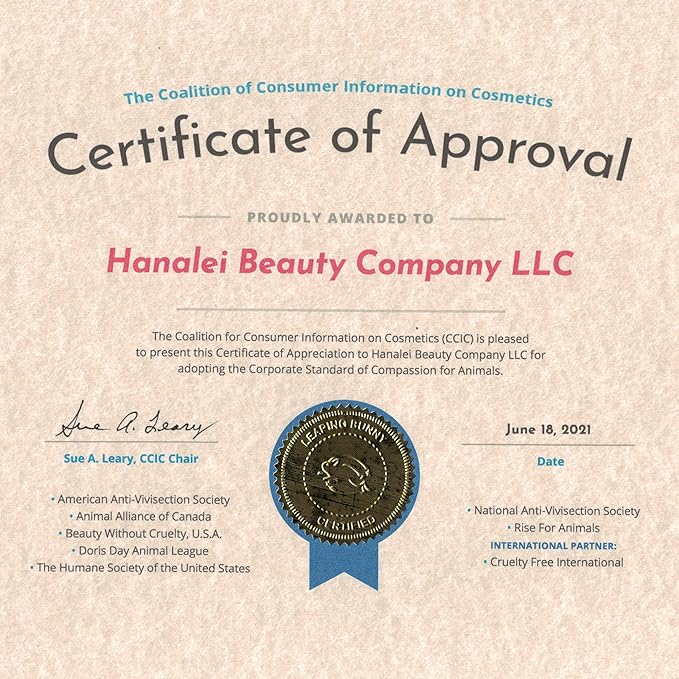 Hanalei Lip Balm and Moisturizer - Natural Kukui Oil and Beeswax Lip Moisturizer to Hydrate and Replenish Dry, Chapped Lips - Made in USA - Tropical Citrus-VivaGrace Women