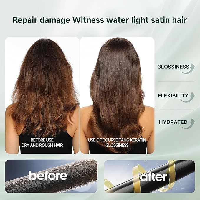 Peptide keratin hair conditioner, hair nourishing mask 2pcs,Deep Conditioning Hair Mask,Hair Treatment for Lasting Shine and Smoothness for Dry Damaged Hair-VivaGrace Women