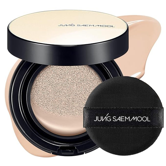[JUNGSAEMMOOL OFFICIAL] Essential Skin Nuder Cushion (06 Pink Light) | Refill Not Included | Natural Finish | SPF50 Broad Spectrum | Makeup Artist Brand | Cream Foundation-VivaGrace Women