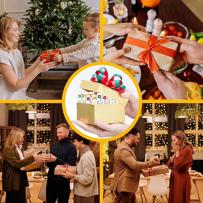 DMSKY Lip Balm Bulk 108 Pack, Lip Balm Hydrating with Vitamin E and Coconut Oil 12 Flavors, Lip Moisturizer Treatment - Party Favors Bulk Gift-VivaGrace Women