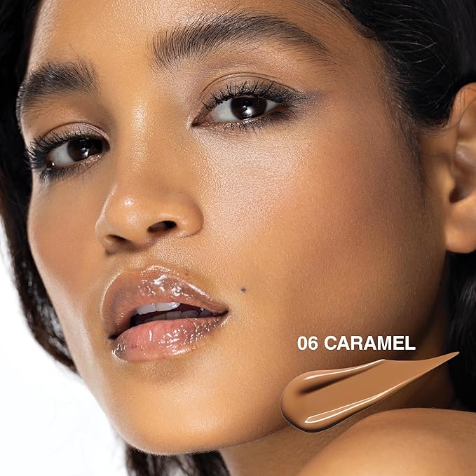 Matte Foundation Money - Long-Lasting Makeup Foundation with Flawless & Buildable Coverage - Liquid Foundation for All Skin Types (Caramel)-VivaGrace Women