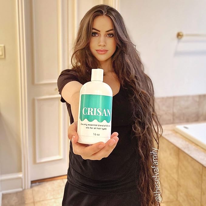 CRISAN 16oz Extreme Hair Growth and Strengthening Oil for Men and Women (16 fl oz)-VivaGrace Women