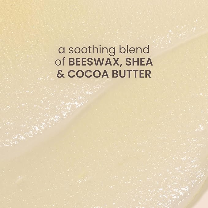 Burt's Bees Rescue Lip Relief, Honey Vanilla, Hydrating Lip Balm for Dry Cracked Lips, with Responsbily Sourced Beeswax and Shea Butter, 100% Natural Origin, 1 Squeezy Tube, 0.35oz-VivaGrace Women